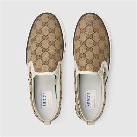 gucci slip on sandal|gucci sneaker 1977 slip ons.